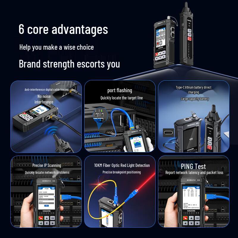 SAMZHE All-in-One Network Cable Tester