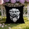 The G-Godfather Movie Cushion Cover Home & Car Dual-Scene Pillow Cover: Reversible for Premium Comfort