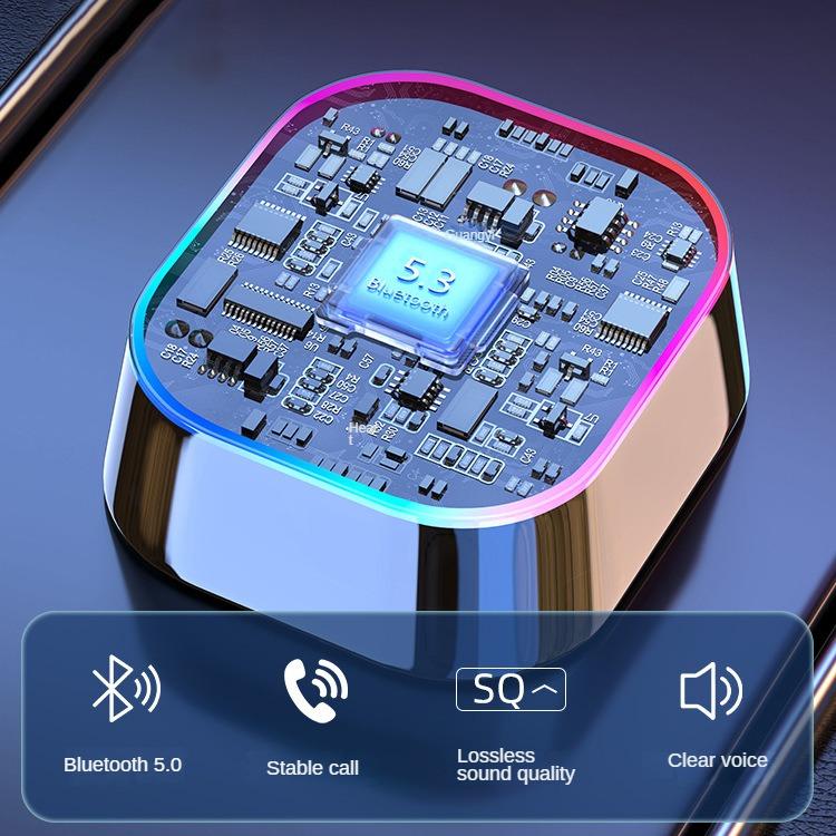 Car Bluetooth receiver, MP3 player, multifunctional lossless sound quality , charger, Christmas gift, Stocking stuffers