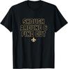Shough Around & Find Out, Funny Saying, Gag White Elephant T-Shirt