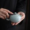 Teiera in ceramica Ge Yao tazza da tè manuale teiera cinese incrinata può sollevare teiere Xishi teiera Kung Fu domestica