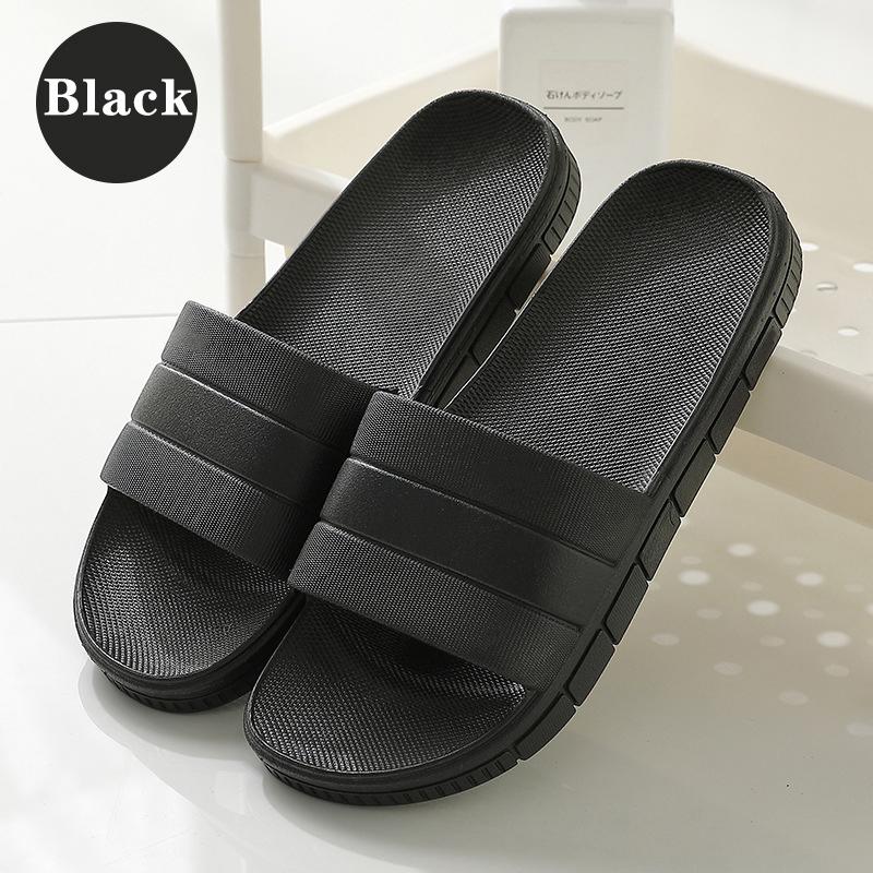 

Новые летние простые сандалии и тапочки пары Крытые нескользящие тапочки Домашние тапочки Тапочки для ванной комнаты