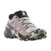 Salomon Cross Gore-Tex Mesh Comfortable Durable Breathable Low-Top Outdoor Functional Shoes Women Shoes Pink White Black 417436