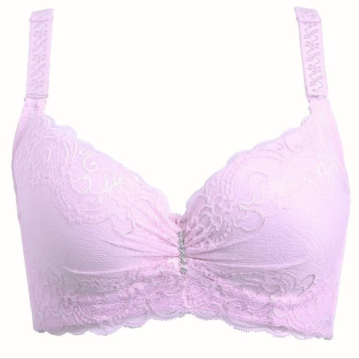 Тонкий кружевной бюстгальтер большого размера, сексуальный, на косточках, с боковой поддержкой, нижнее белье