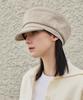 Bajal Va Studded Balloon Bellboy Cap Beige