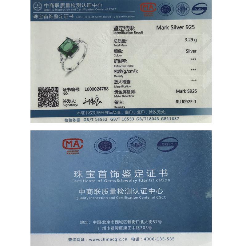 Umcho Smaragd Edelstensring