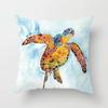 Turtle Print Decorative Pillowcase Living Room Office Ornaments Home Pillowcase