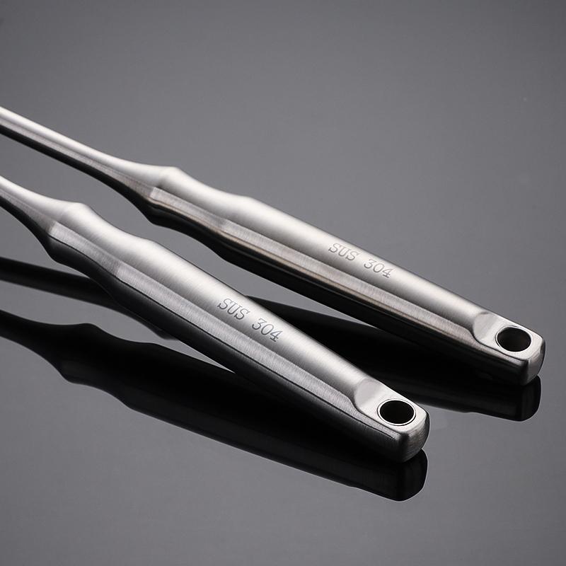 304 Edelstahl Küchen Kochöl Abschöpflöffel Sieb für Pasta Spinne Frittieren Abtropfsieb Filter Maschenlöffel Nudelsieb Fritteuse