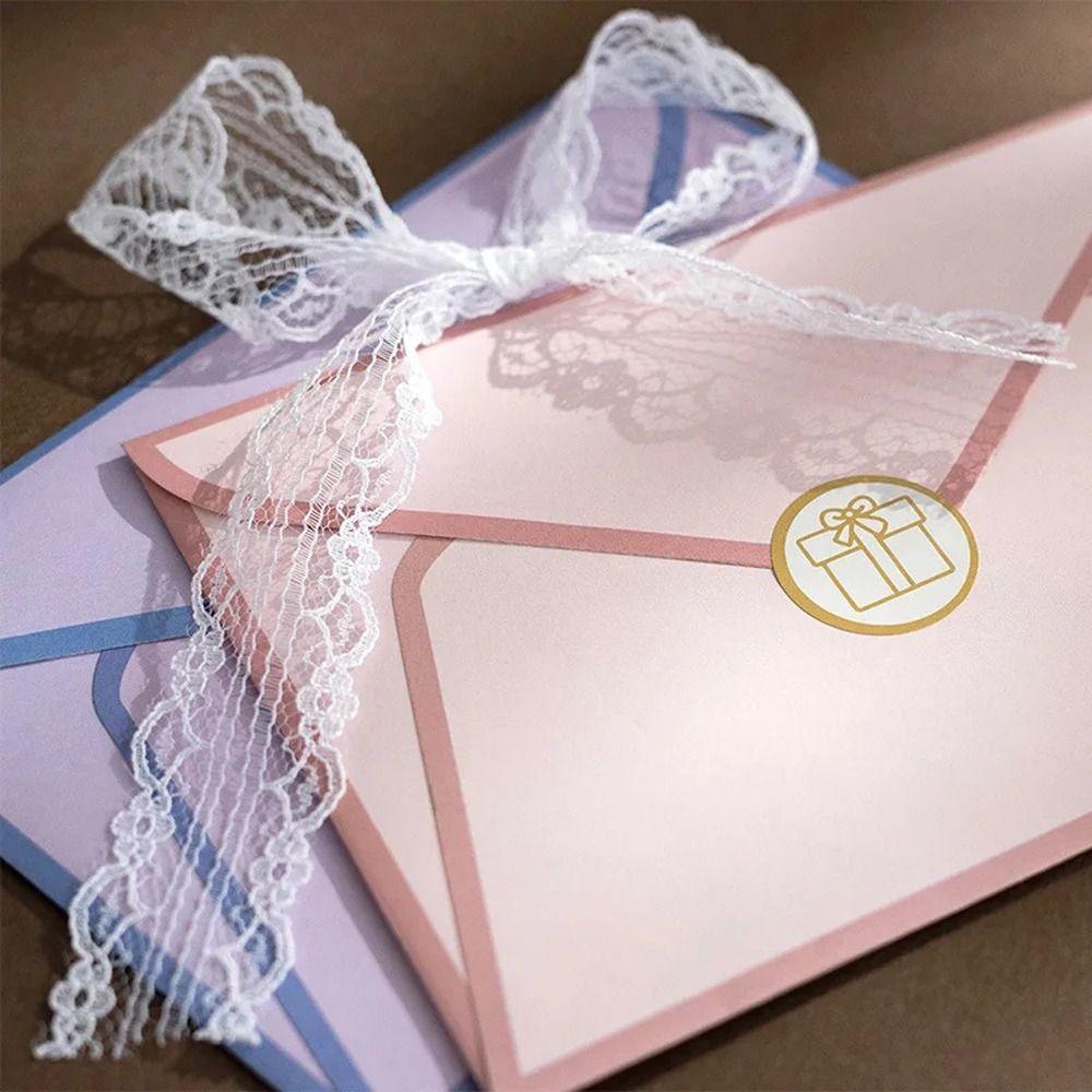 DIY Postcard Floral Envelopes with Stickers Letter Writing Paper Letter Pads  Stationery