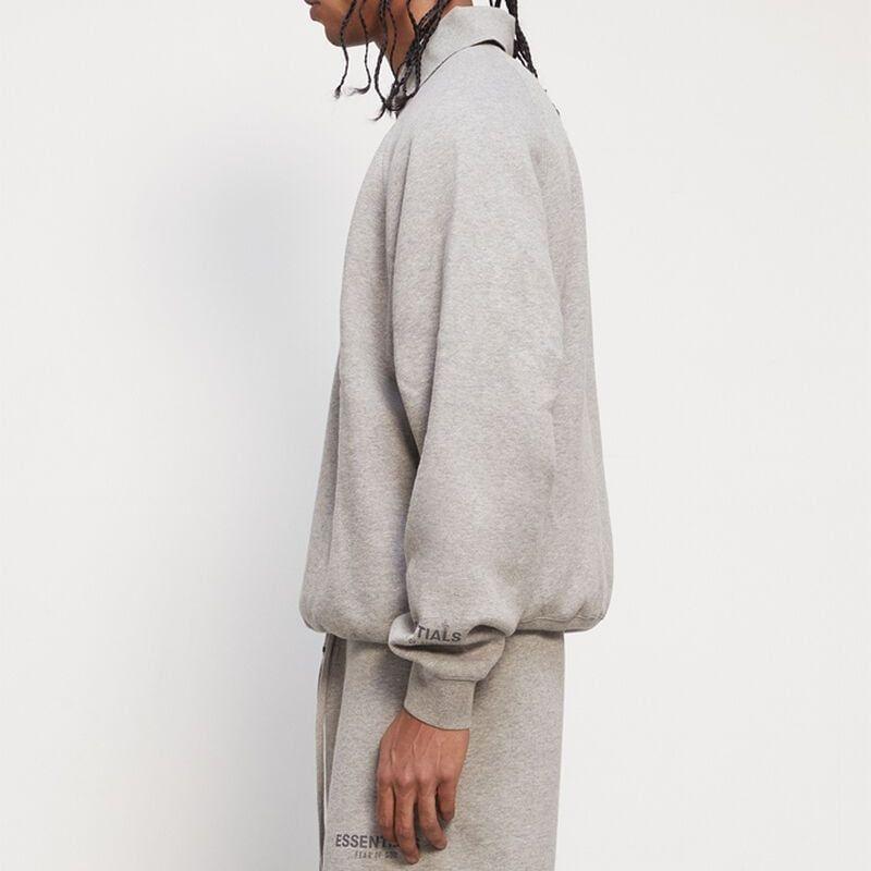 Fear of God Essentials FW20 Crew Neck Sweatshirt 'Light Oatmeal' Men's 0192250500228260