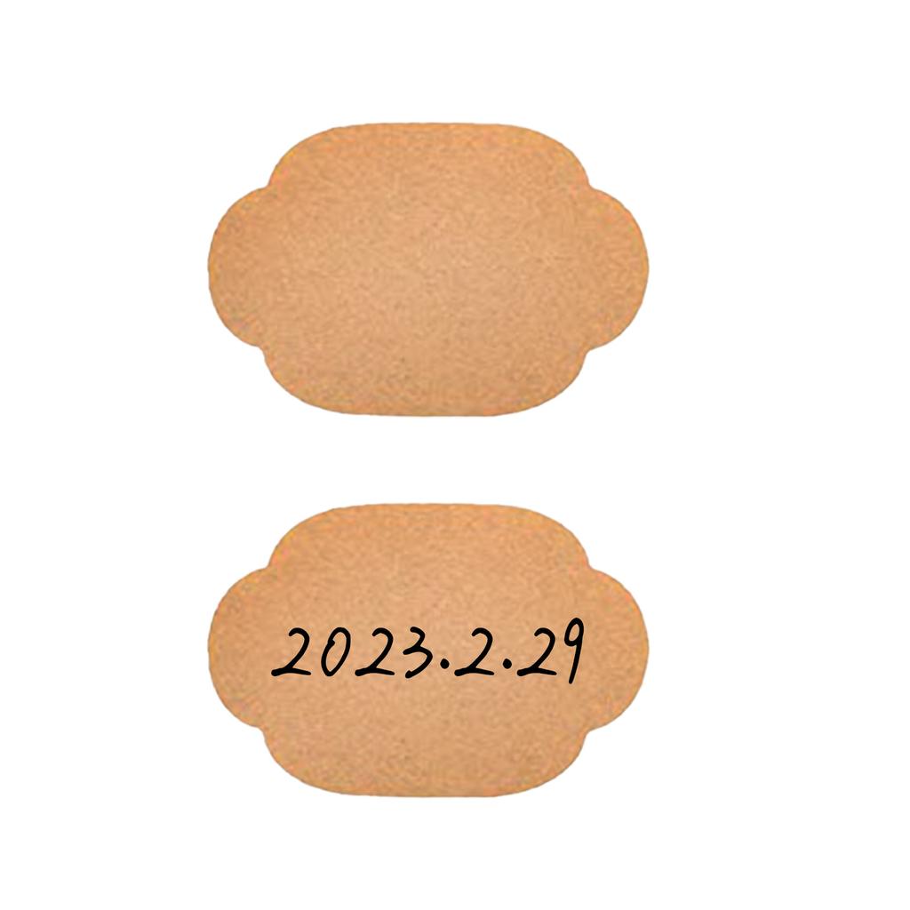 1.2x2inch Blank Kraft Paper 300PCS/Roll Decorative Label Stickers