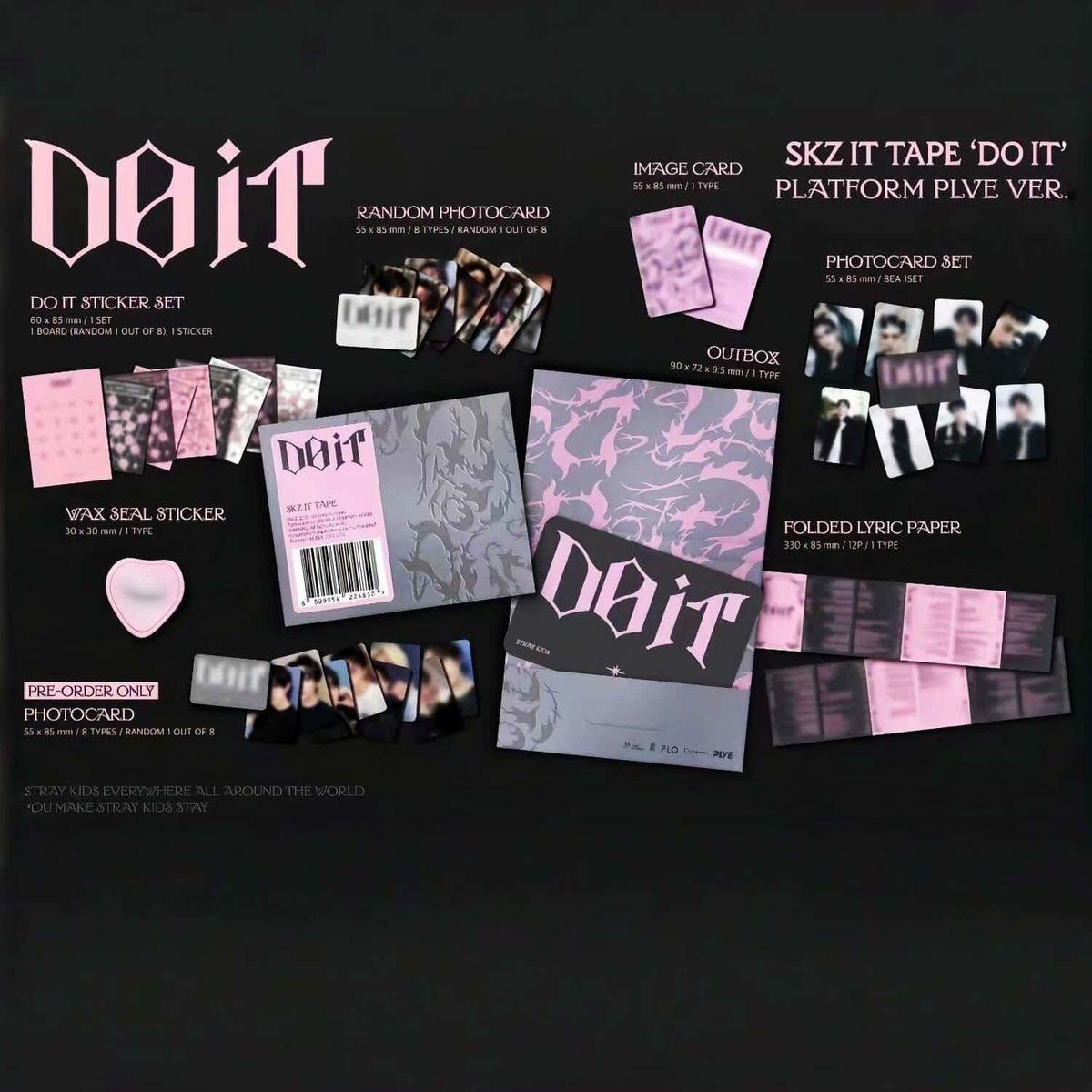 

Stray Kids Альбом DOIT [PLATFORM PLVE вер.] Includes pre order gift