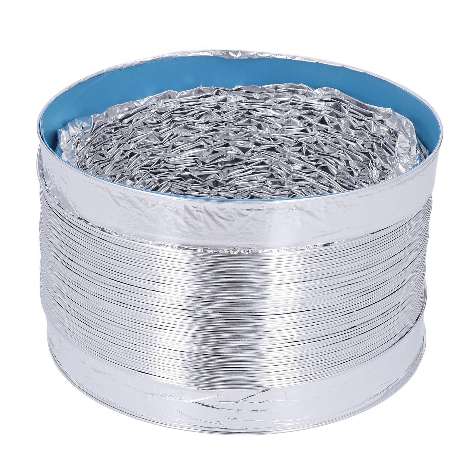 

Воздуховод из алюминиевой фольги диаметром 7 дюймов, длиной 6,56 футов, утолщенный ПВХ-шланг для сушки воздуха