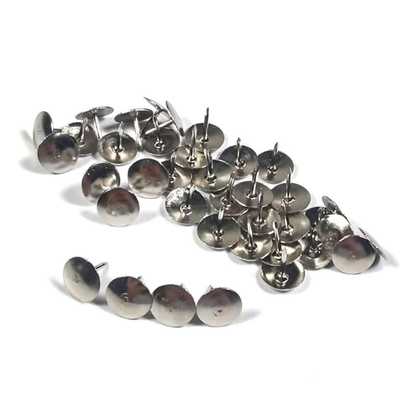500Pieces Multifunctional Metal Thumbtacks for Office School Roundness Push Pins Office Tacks for Corkboard Furniture