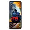 Cartoon Train Phone Case for Samsung Galaxy A15 A14 A25 A54 A34 A51 A71 A72 A73 A32 A52 A52S A11 A21S A31 A41 5G Soft Shell Bags