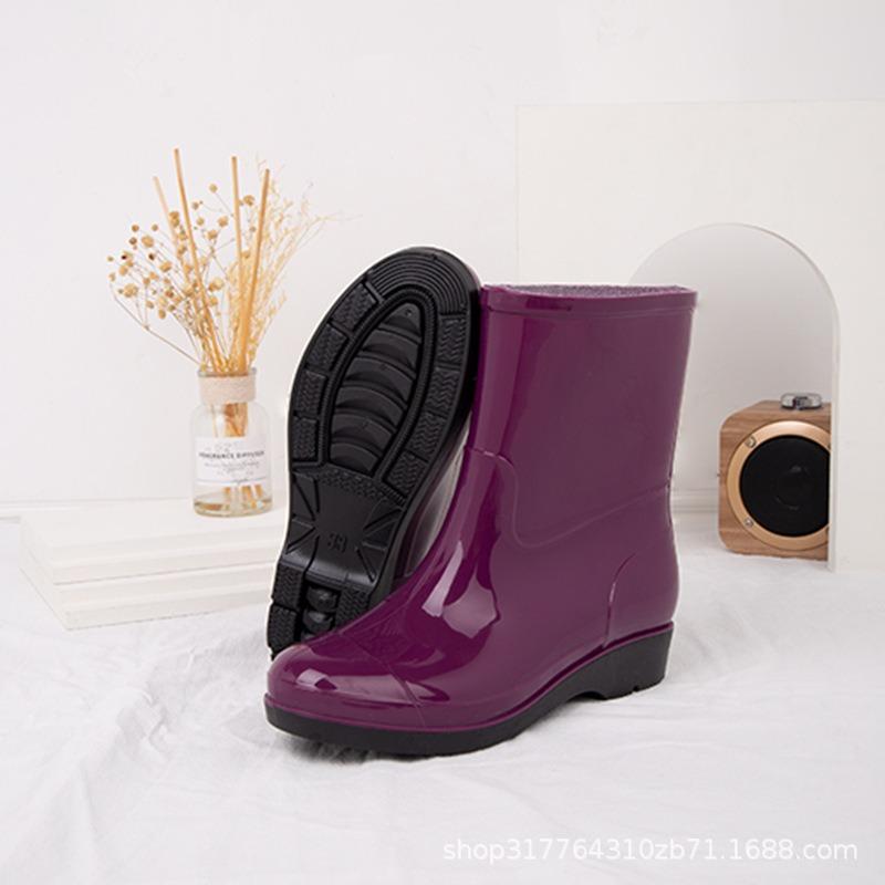 

Полусапоги классические женские резиновые сапоги модные полусапоги белые теплые водонепроницаемые туфли резиновые сапоги водные сапоги 40