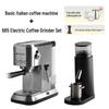 Cross Semi-Auto Espresso Machine - 19 Bar, Home/Office Compatible, Steam Milk Frother