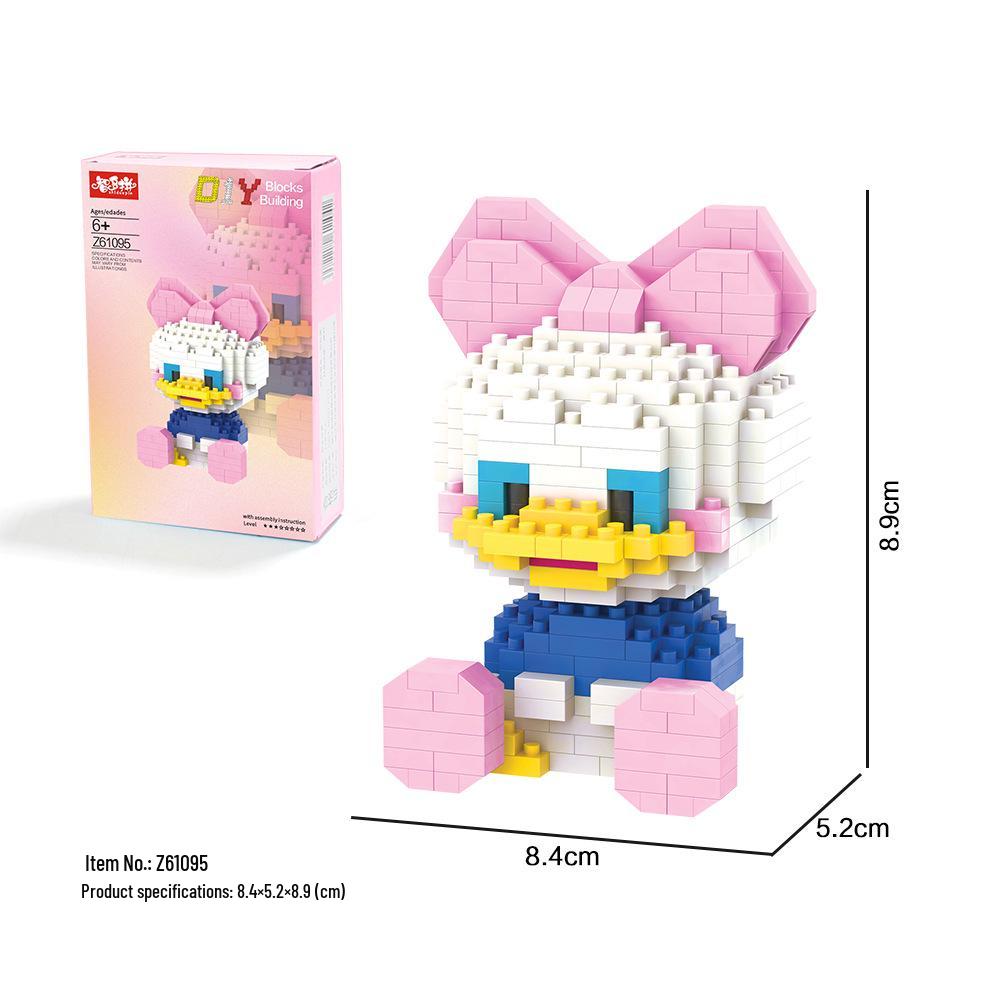 Kuromi and My Melody Compatible Building Blocks for Girls - Sanrio-Inspired Toys