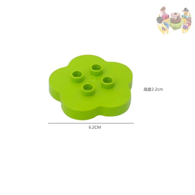 Big Building Blocks Play House Furniture Accessories Indoor Utensil Bed Compatible Large Bricks Assemble Toys Children Kids Gift