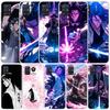Bleach Kuchiki Byakuya Soft Cover for Samsung Galaxy A12 A22 A32 A52 A72 A02S Phone Case Note 20 Ultra 10 S10 Plus A51 A71 A50S