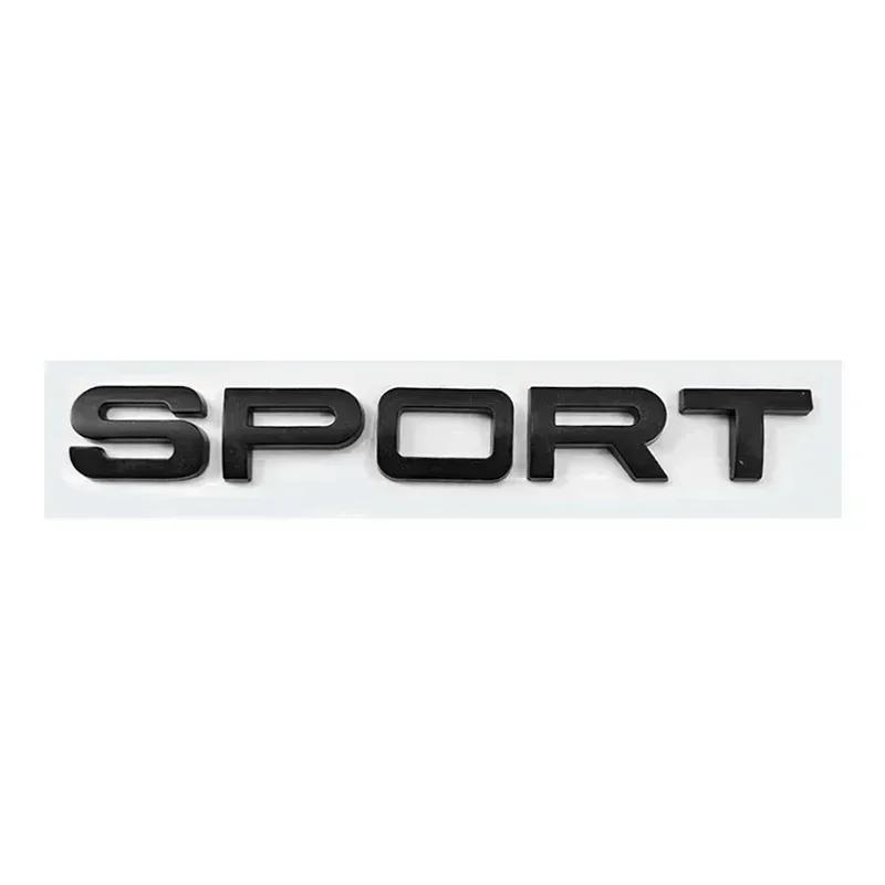 Car 3D chrome plated logo letter front hood sports badge For Land Rover RANGE ROVER ABS Sport HSE sticker decorative accessories BQ9