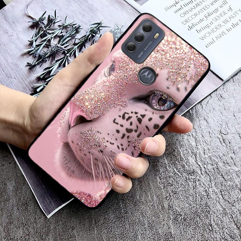 Cheetah leopard panther Phone Case For Motorola 85 G55 G05 G14 G75 G31 G50 G10 G20 G30 G60 G13 G32 G84 G54 G53 G72 G24 Power