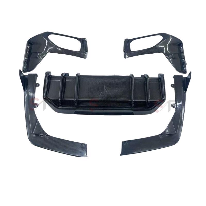 BMW 3 Series G20/G28 Carbon Fiber FD Style Rear Bumper Diffuser Tail Lip