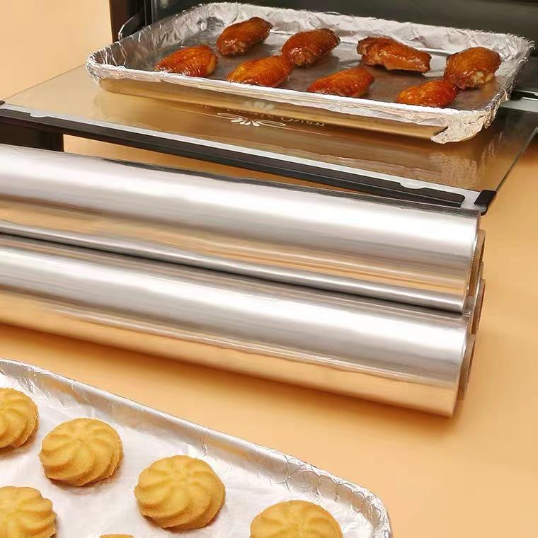 Verdickte Aluminiumfolie für BBQ & Backen - 10-25 Mikron für den Heim- & Gewerbegebrauch