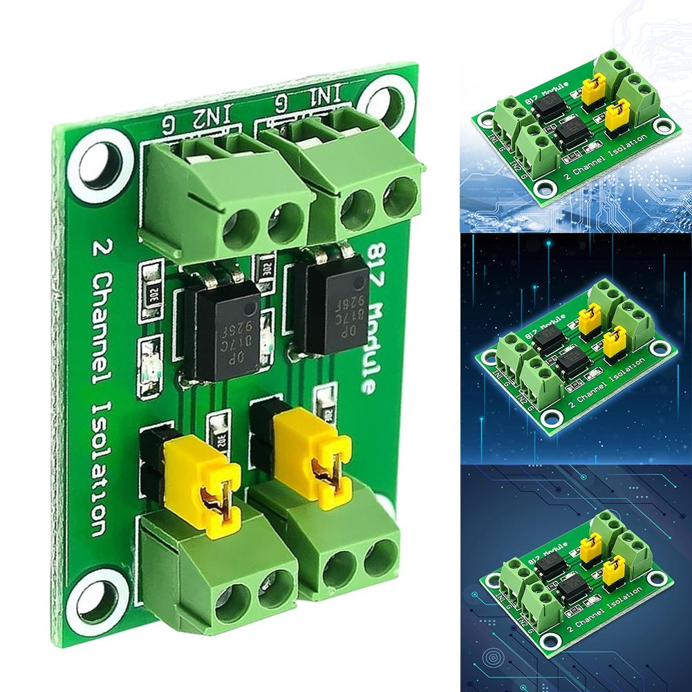 PC817 Optocoupler Isolation Board Driver Photoelectric Isolated Module 2/4/8 Channel Optocoupler Isolation Module for New Module
