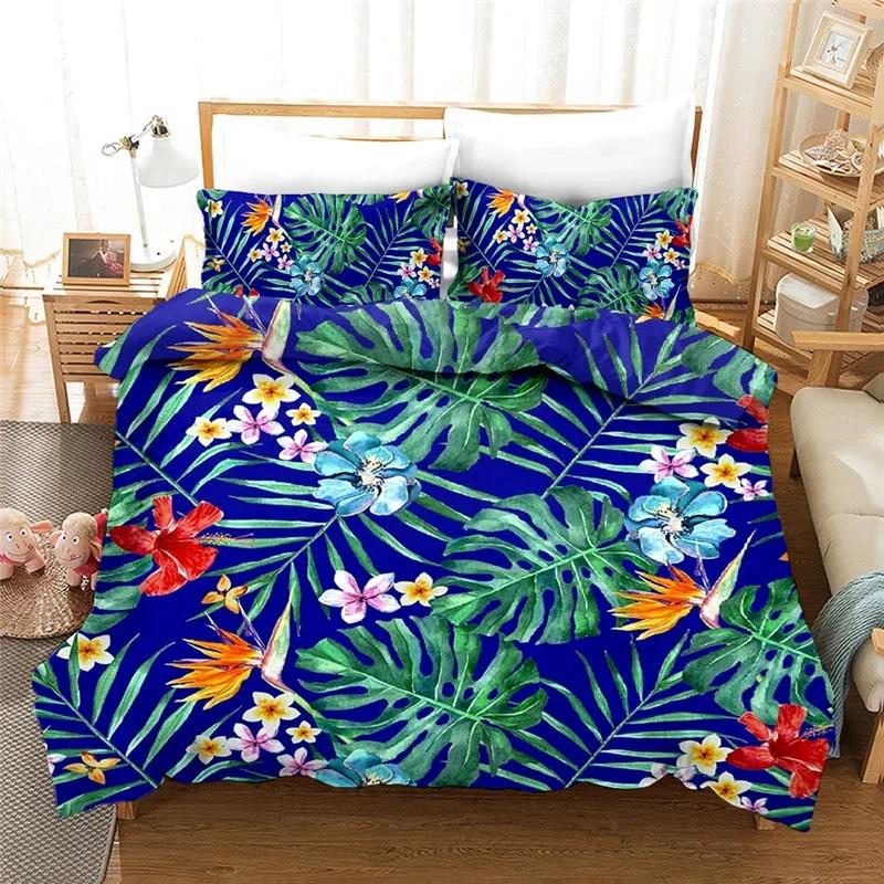 3D-Tiger Bettwäsche-Set für Erwachsene, Winter Weiche Bettbezug-Sets für Kinder, Twin Full Queen Schlafzimmer-Set Heimtextilien Haus de couete Flamingos