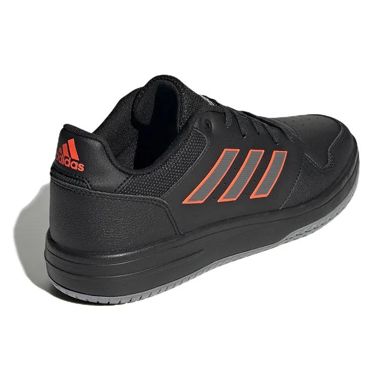 Adidas Gametalker 'Black Orange' (Unisex) Core Black / Iron Metallic / Carbon Skate Shoes H04444
