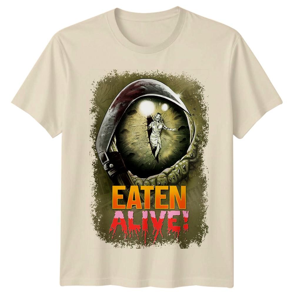 Eaten Alive 1976 Movie Poster Inspired Tshirt Retro 70s Tee Unisex