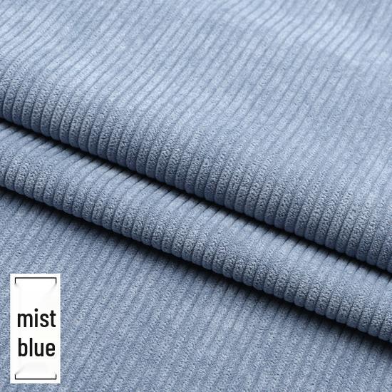 Solid Color Corduroy Velvet Ribbed Fabric for Clothing and Sofa Covers