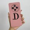 For Redmi 14C 4G 5G Case Cute Initial Letters Shell Soft Silicone Phone Cover Little Mi Poco C75 PocoC75 Shockproof TPU Fundas