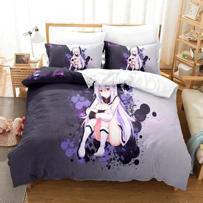 3D Print Anime Plastic Memories Isla Bedding Set Duvet Cover Bed Set Quilt Cover Pillowcase Comforter King Queen Size Boys Adult