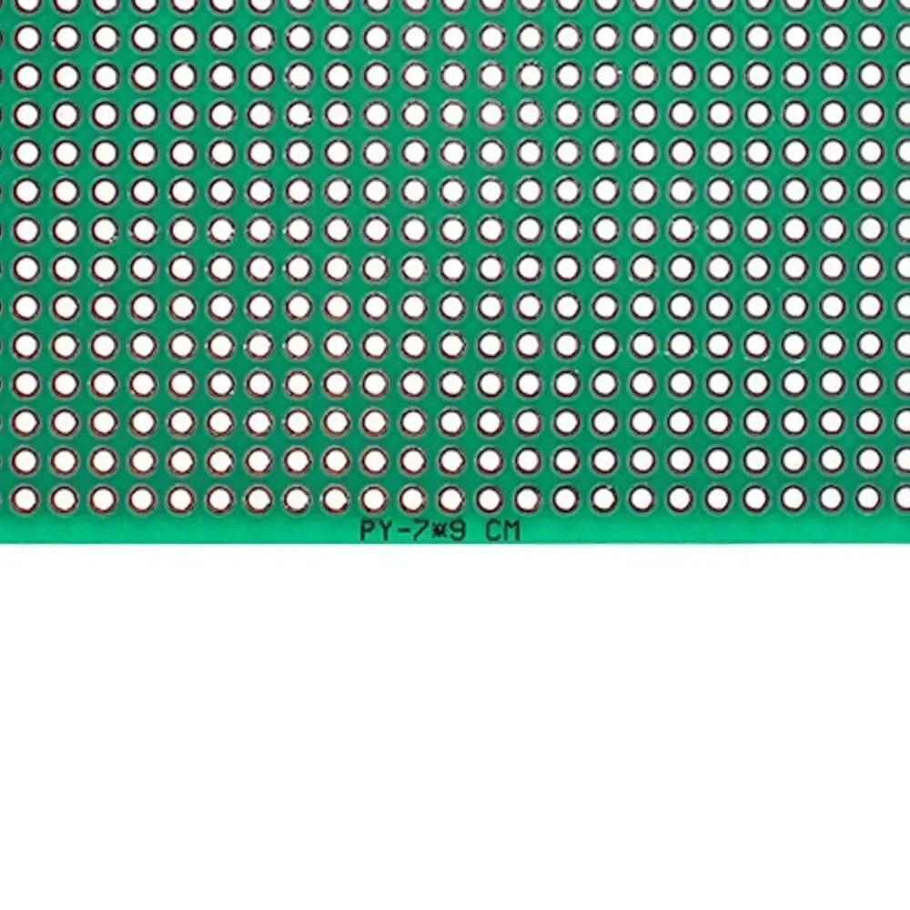 4-40 buc. Circuit PCB universal Protoboard Placă dublu față 2x8 3x7 4x6 5x7 7x9CM Stripboard Placă de prototipare Kit electronic DIY