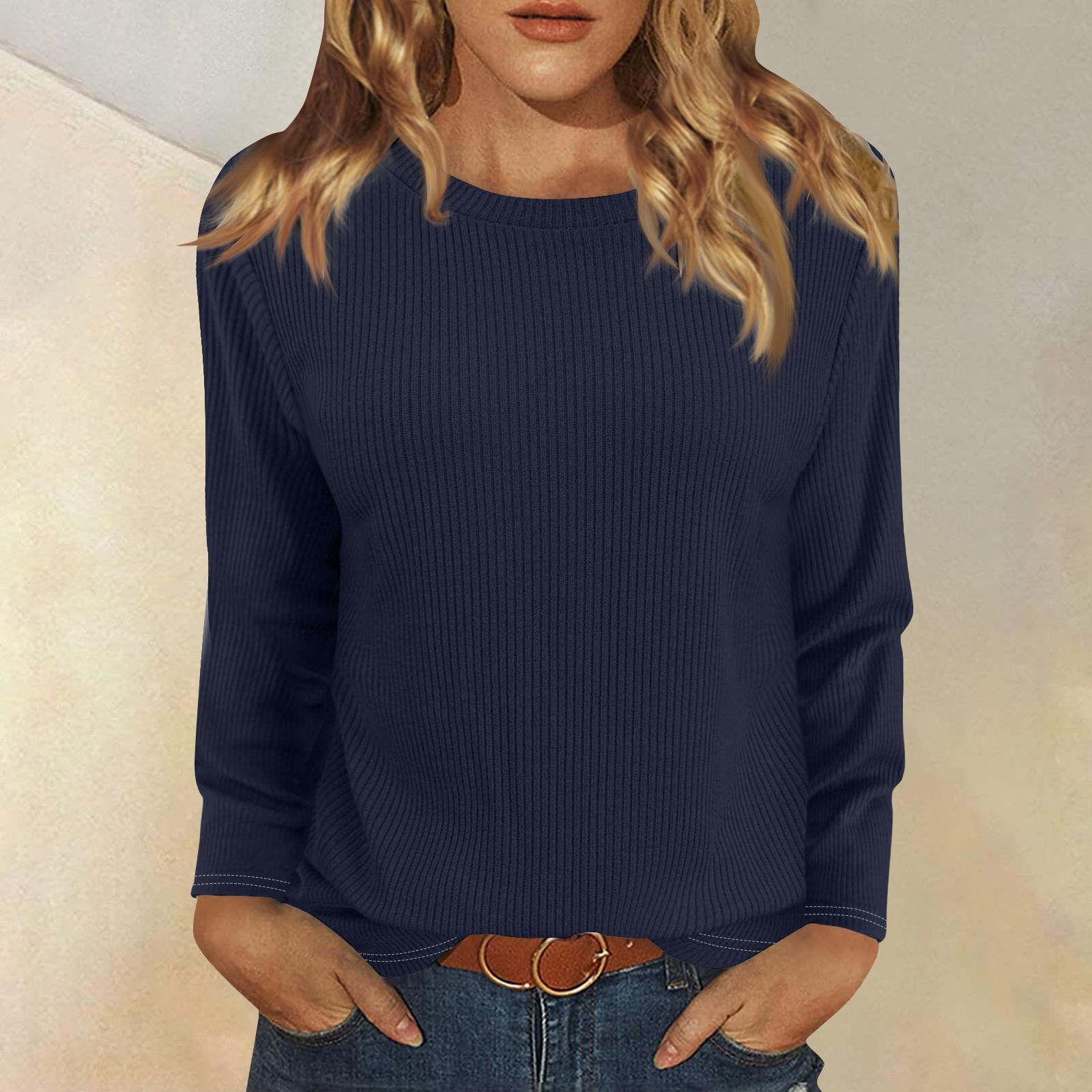 Топы с длинным рукавом для женщин — фото 14