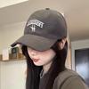 New Gradual Change Letter Edging Embroidery Soft Top Baseball Cap Spring and Summer Versatile Couple Cap Tide