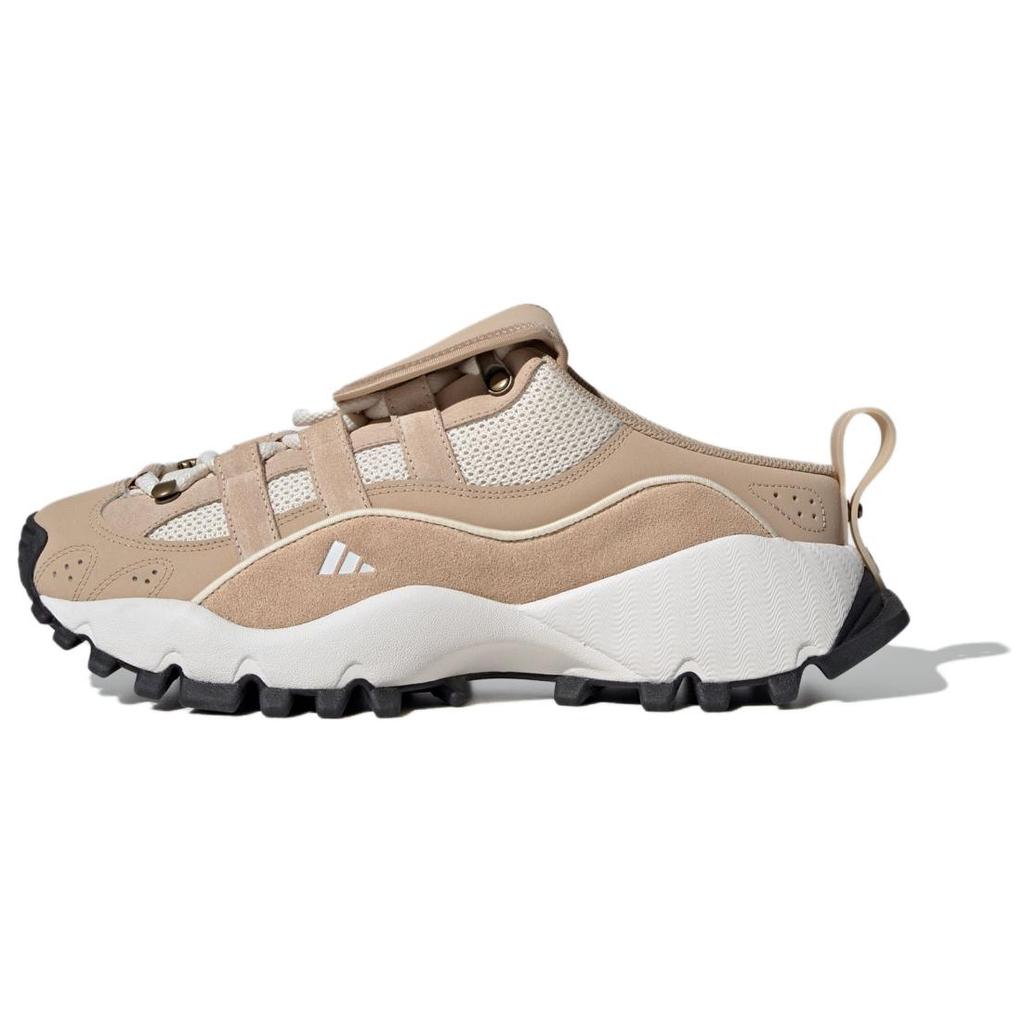 Adidas Seeulater Comfortable Versatile Slip Resistant Durable Low Top Casual Shoes Unisex Casual Shoes Light-Brown JQ5027