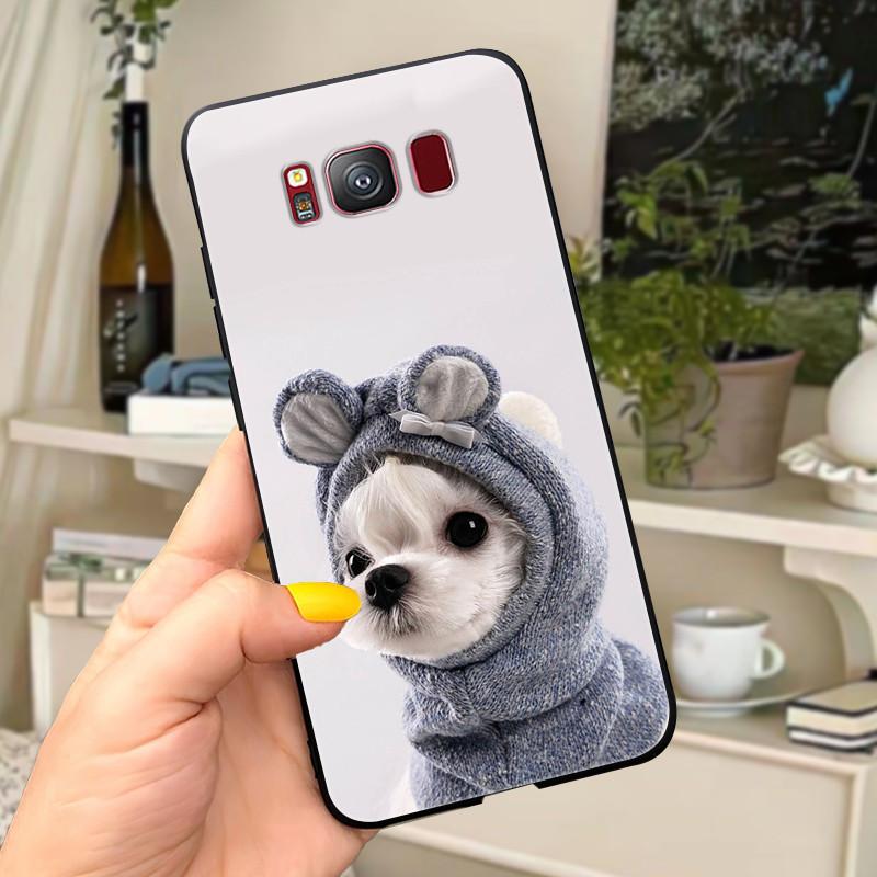 For Samsung Galaxy S8 S8 Plus Phone Case Slim Cute Back Silicone TPU Soft Cover case For Samsung S8 S 8 plus cases S8Plus Coque