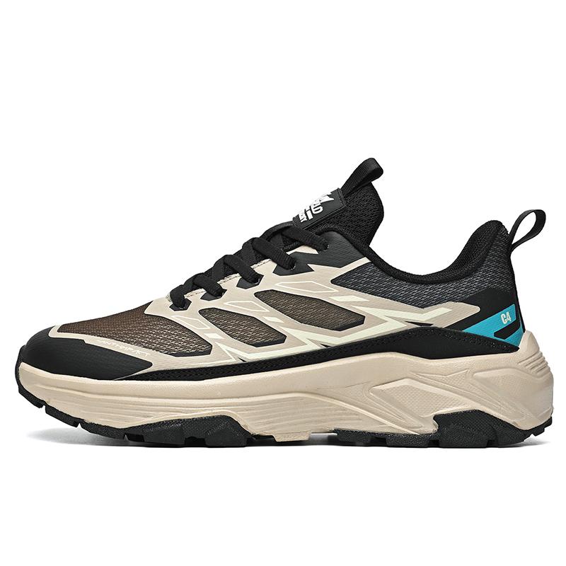 Men's comfortable four season casual outdoor sneakers breathable speed runing shoes wear-resistant soft-sole racing sports shoes