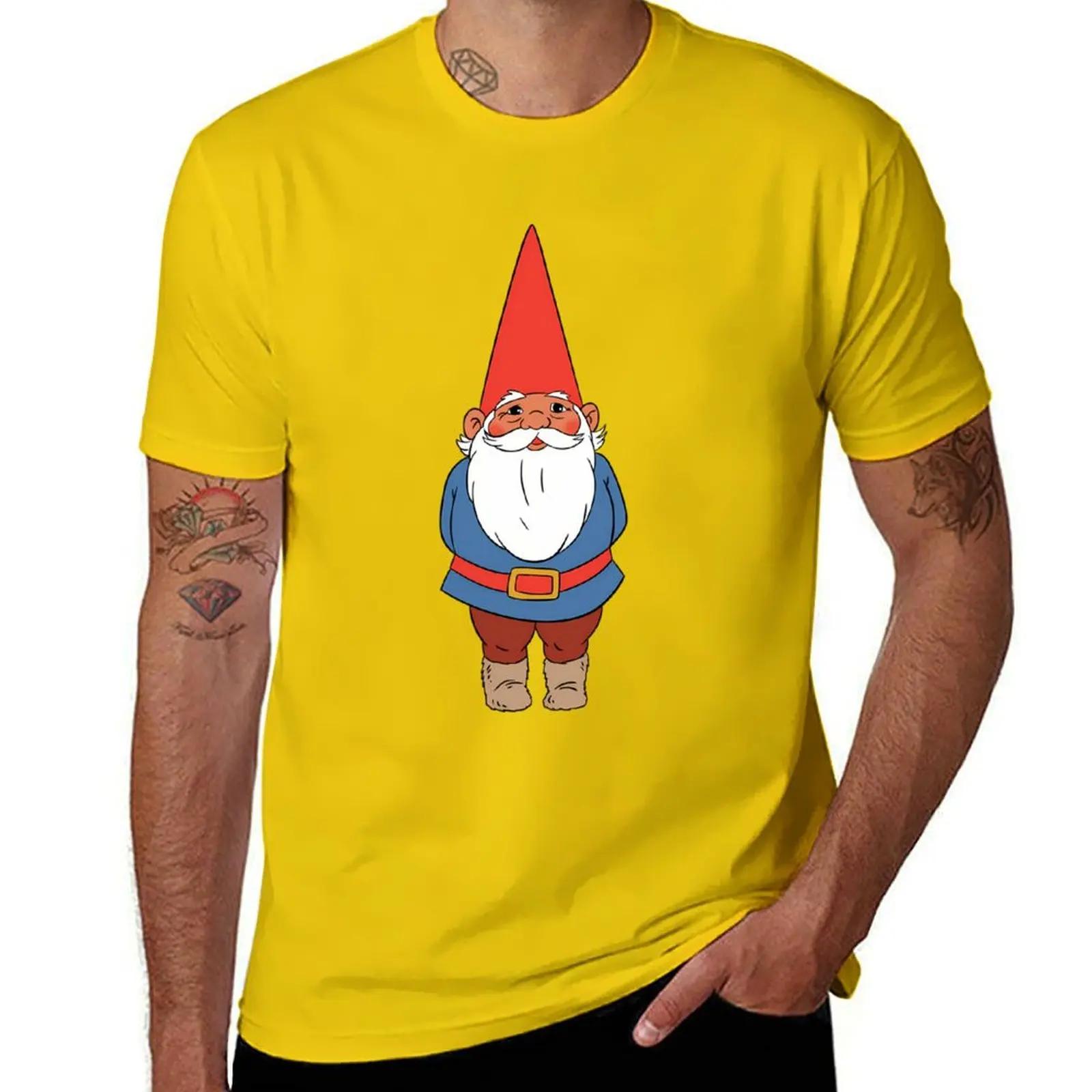 XIXI Fashion David de Kabouter T-shirt vintage grafisch t-shirt plus size kleding oversized t-shirt vintage workout shirts voor mannen M