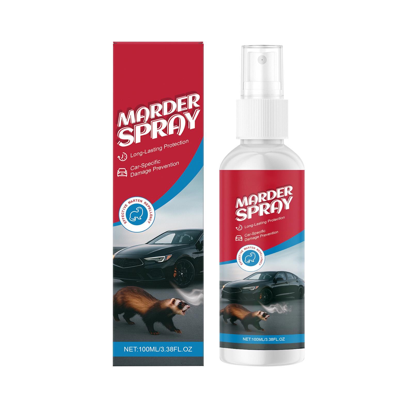 

Спрей от норок, Высокоэффективный спрей от норок для автомобилей, чердаков, гаражей, Долгосрочная защита объектов от норок, 100 мл One Size белый