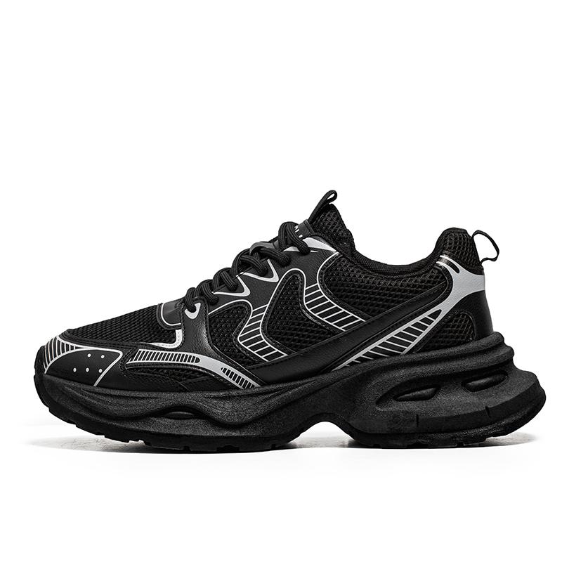 

Мужская спортивная обувь, модные кроссовки для активного отдыха на толстой подошве, неуклюжие кроссовки с мягкой подошвой, нескользящие кроссовки, удобные мужские теннисные туфли 44
