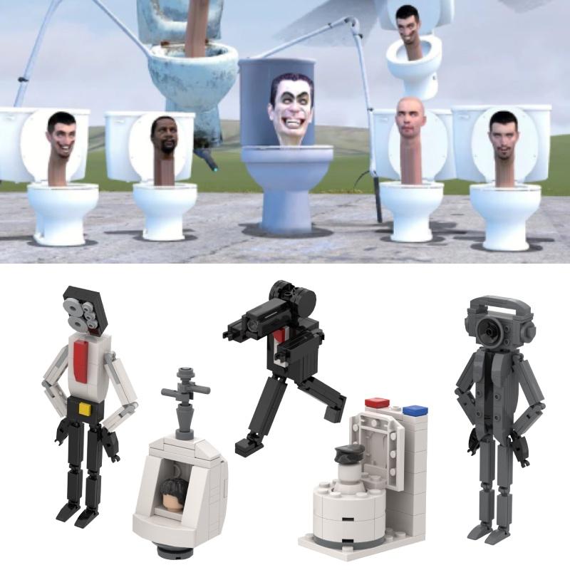 Moctribe Skibidi Toilet Building Blocks Toy For Emotional, Visual And Intellectual Development