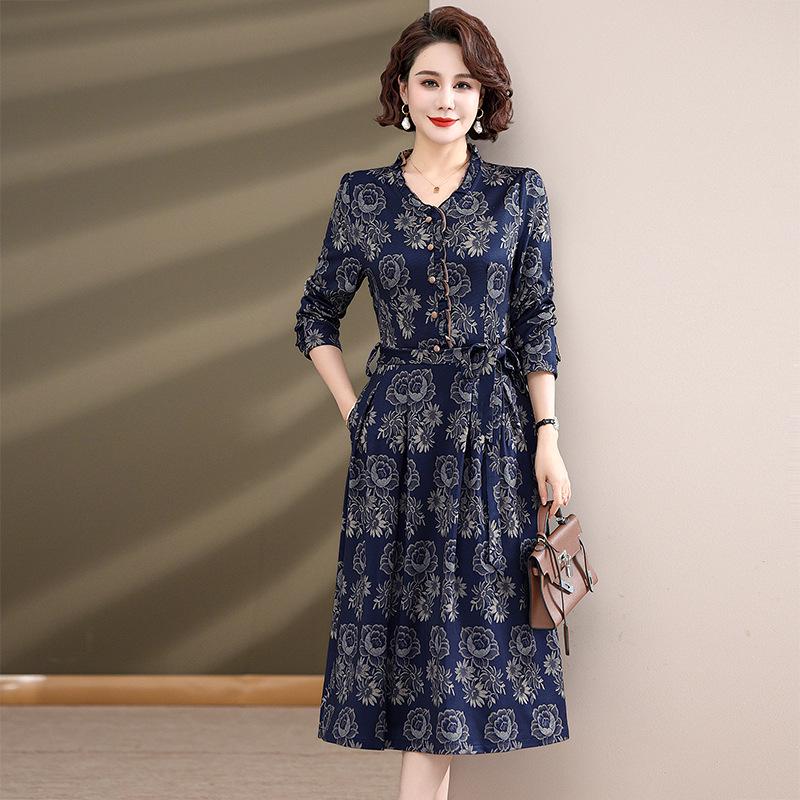 Autumn 2026 Classic Qipao Dress for Women: Timeless Elegance for Middle-Aged & Elderly
