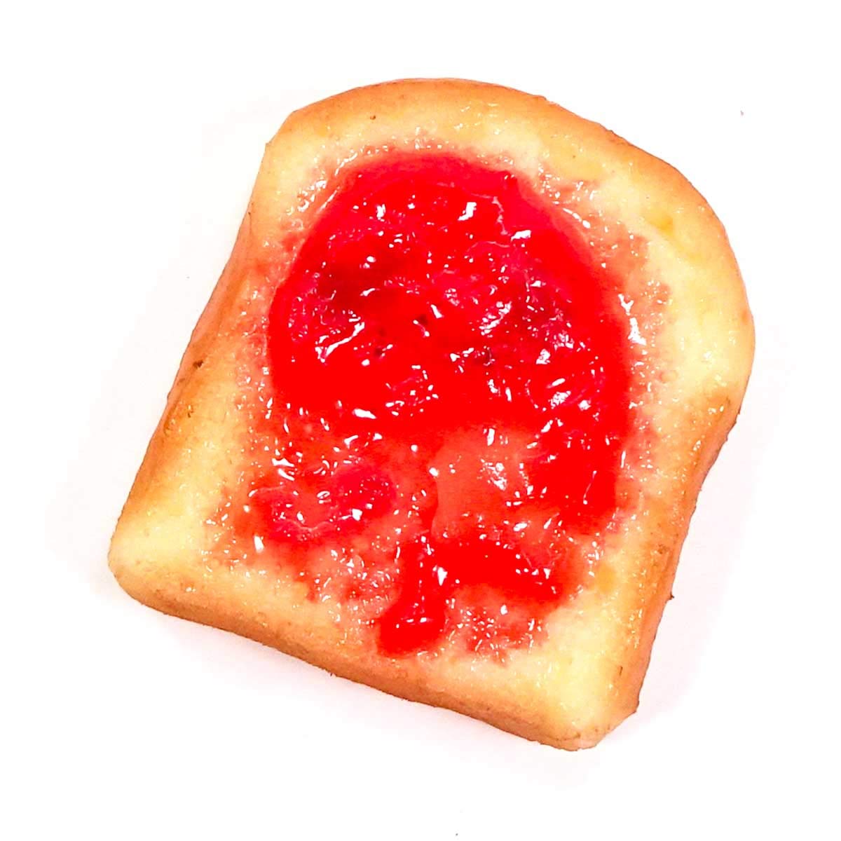 

stomach will rumble every time you look at Toast Food Sample Magnet Gift 127M Coconut Accessories [Your it] (Jam) - Cute, Funny, Souvenir, -