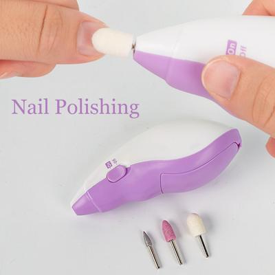 Portable Nail Remover Nail Grinder Small Manicure Pen Nail Polishing Tool Sets