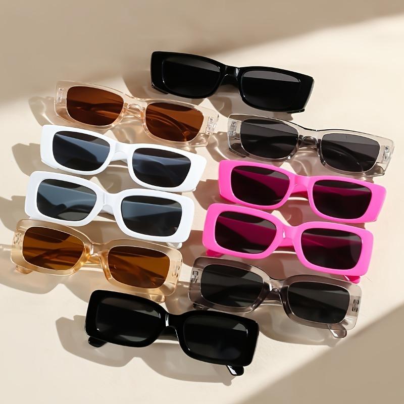 10 Pairs of Unisex Daily Street Style Party Accessories and Modern Durable Protective Glasses