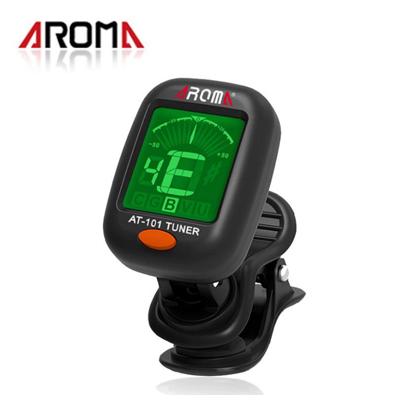 Multifunctional Electronic Tuner for Guitar, Violin, and Ukulele with Twelve Equal Temperament